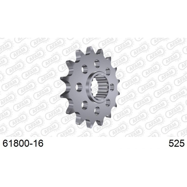 Pignon AFAM acier anti-bruit 61800 - 525
