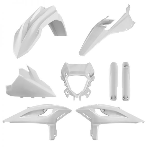 Kit plastique Polisport blanc BETA RR X-PRO 2025-2026