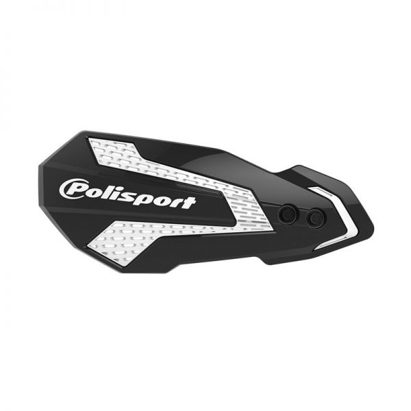 Protège-mains POLISPORT MX Flow noir et blanc