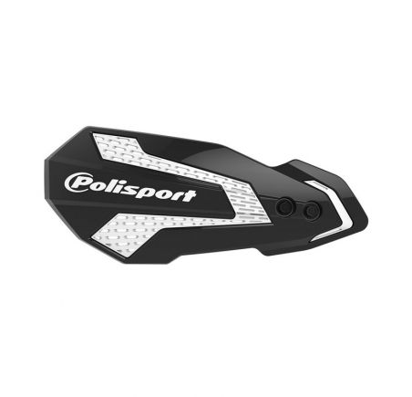Protège-mains POLISPORT MX Flow noir et blanc
