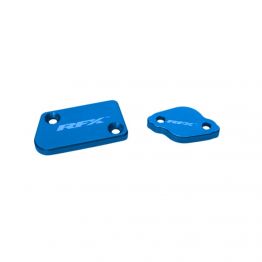Jeu de bouchons de réservoir RFX Pro bleu Yamaha YZ/YZF 2008-2025 / Fantic XE/XX/XEF/XXF