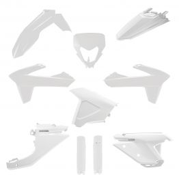 Kit plastique POLISPORT Sherco 125/250/300/450/500 SE/SEF 2025-2026 blanc
