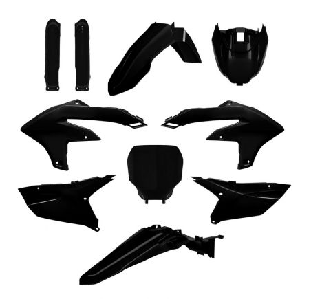 Kit plastiques noir Polisport Yamaha 250 YZF 2024-2025 / 450 YZF 2023-2025