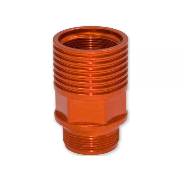Extension de couvercle de réservoir de frein arrière orange KTM 125-525 SX/SX-F Extension de couvercle de réservoir de frein arrière orange KTM 125-525 SX/SX-F