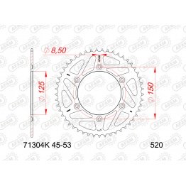 Couronne AFAM acier standard 71304K - 520