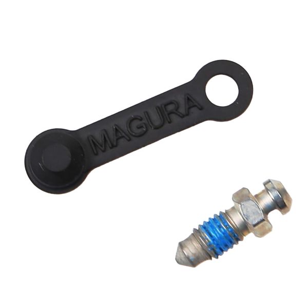 Vis de purge MAGURA M5X0.8 avec capuchon Vis de purge MAGURA M5X0.8 avec capuchon