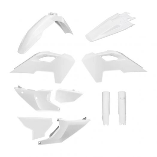 Kit plastique Polisport blanc Husqvarna FE/TE 2024-2025