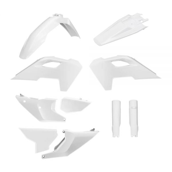 Kit plastique Polisport blanc Husqvarna FE/TE 2024-2025