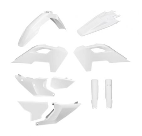 Kit plastique Polisport blanc Husqvarna FE/TE 2024-2025
