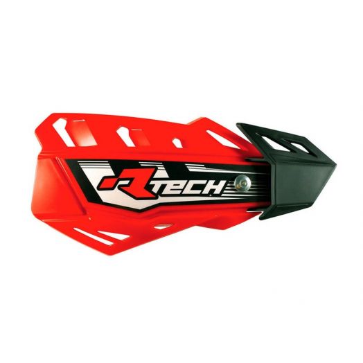 Protège-mains RACETECH FLX rouge- réglable
