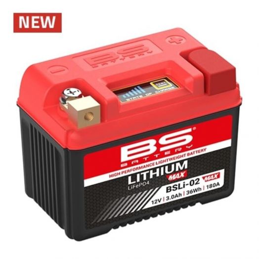 Batterie BS BATTERY Lithium-Ion KTM EXC/EXC-F/SX/SX-F/XC-W / Yamaha YZF