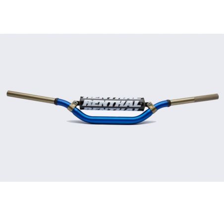 Guidon RENTHAL Twinwall 997 bleu RC/Honda CRF/Kawasaki KX-KXF