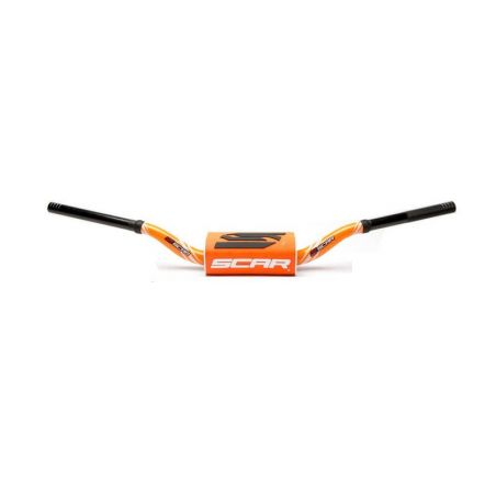 Guidon 28.6 SCAR O² Haut orange graphic KTM 85SX / Husavarna TC85