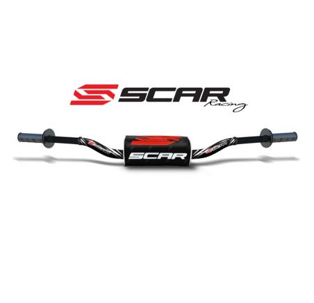 Guidon 28.6 SCAR O² McGrath Short noir housse noir