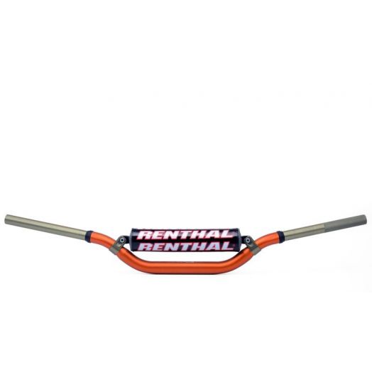 Guidon RENTHAL Twinwall 999 orange McGrath/KTM SX125-450