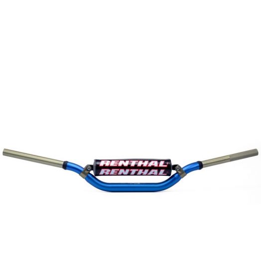Guidon RENTHAL Twinwall 999 bleu McGrath/KTM SX125-450