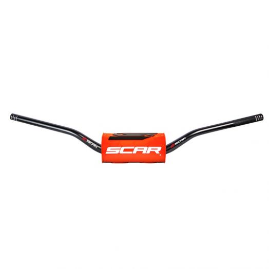 Guidon 28.6 SCAR O² noir mousse orange Honda CRF 2025