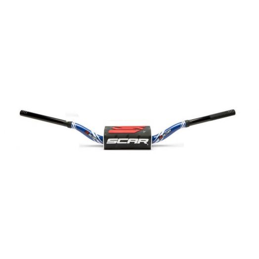 Guidon 28.6 SCAR O² bas bleu graphic KTM 85SX / Husavarna TC85