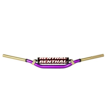 Guidon RENTHAL Twinwall 999 violet McGrath Handlebar