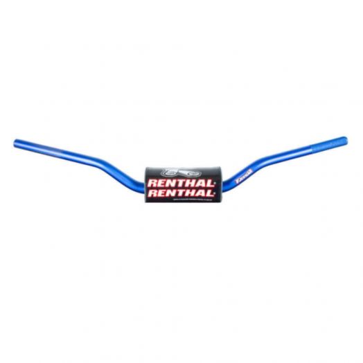 Guidon RENTHAL Fatbar 673 Trials 100 bleu