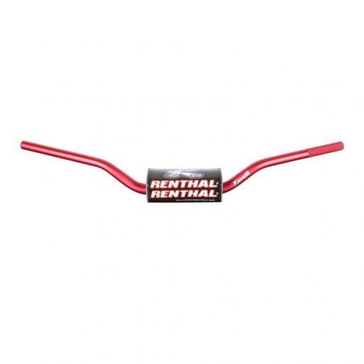 Guidon RENTHAL Fatbar 673 Trials 100 rouge