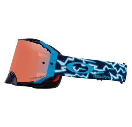 Masque OAKLEY Airbrake MX TLD Blue Lightning - Écran Prizm MX Sapphire