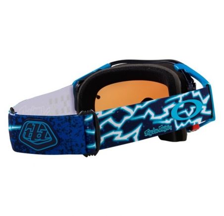 Masque OAKLEY Airbrake MX TLD Blue Lightning - Écran Prizm MX Sapphire