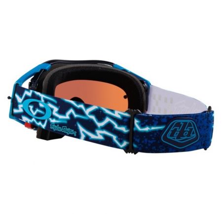 Masque OAKLEY Airbrake MX TLD Blue Lightning - Écran Prizm MX Sapphire