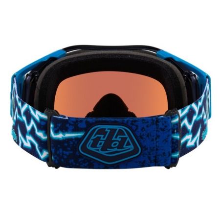 Masque OAKLEY Airbrake MX TLD Blue Lightning - Écran Prizm MX Sapphire