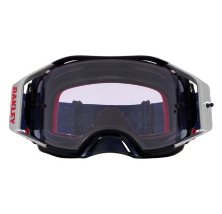 Masque OAKLEY Airbrake MX TLD Red White Blue Wings - Écran Prizm MX Low Light