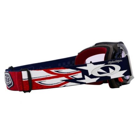 Masque OAKLEY Airbrake MX TLD Red White Blue Wings - Écran Prizm MX Low Light