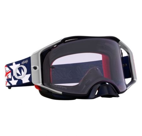 Masque OAKLEY Airbrake MX TLD Red White Blue Wings - Écran Prizm MX Low Light