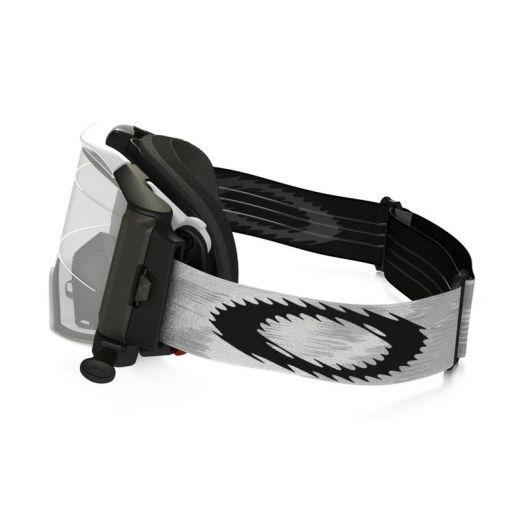 Masque OAKLEY Airbrake MX Race-Ready Roll-Off Matte White Speed écran transparent