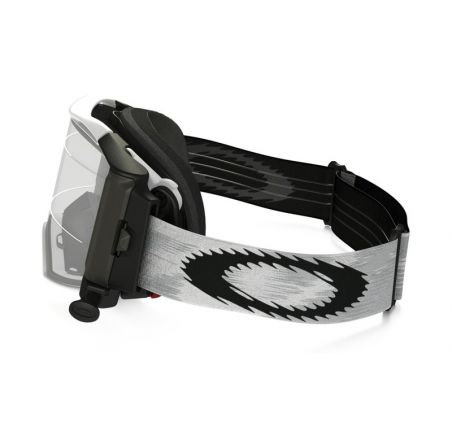 Masque OAKLEY Airbrake MX Race-Ready Roll-Off Matte White Speed écran transparent