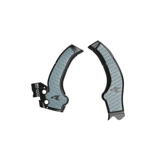 Protections de cadre RACETECH - noir/gris
