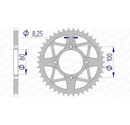 Couronne AFAM Aluminium Standard - 520