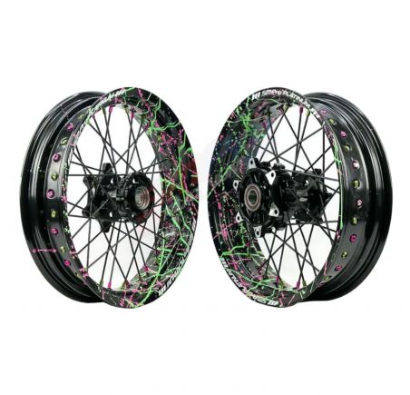 Jantes Supermotard SM Pro Platinum éclaboussures