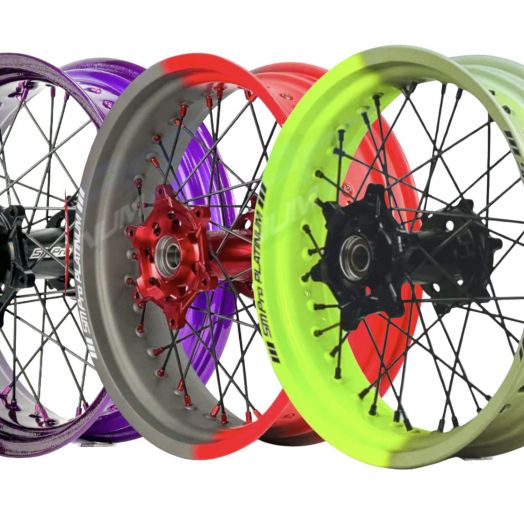 Roues Supermotard Fantic SM Pro Platinum – Jantes Personnalisables 3D