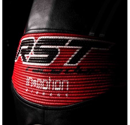 Combinaison RST Race Dept V4.2 D3O Airbag - noir/rouge/blanc