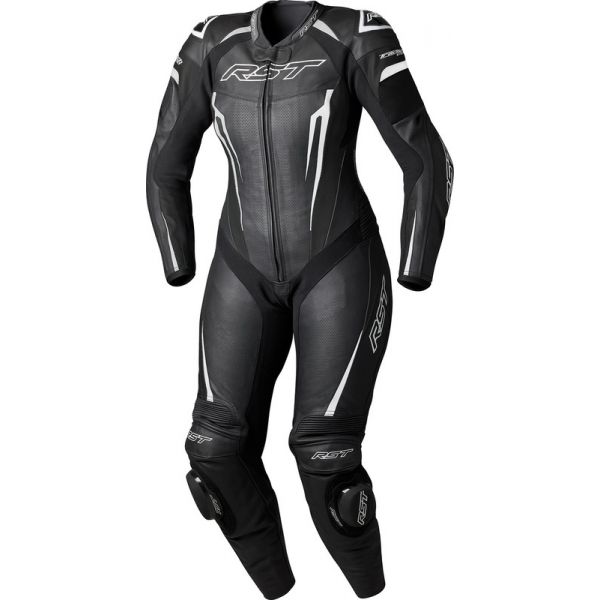 Combinaison femme RST Tractech Evo D3O - noir/blanc