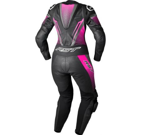 Combinaison femme RST Tractech Evo D3O - noir/rose