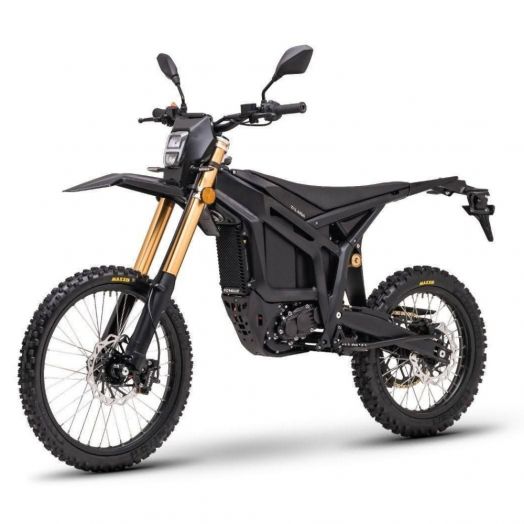 Moto Électrique Talaria Komodo Noire - Version Homologuée L3e 125cc - Profil gauche