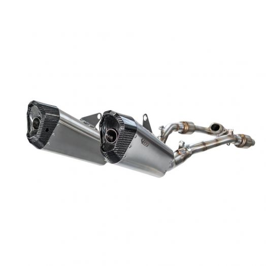 Ligne Complète Double Sortie "Twin" MT Race / VM Racing - Honda CRF 450 (2021-2026)