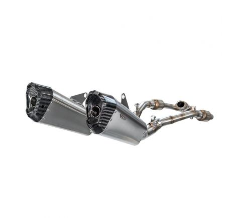 Ligne Complète Double Sortie "Twin" MT Race / VM Racing - Honda CRF 450 (2021-2026)
