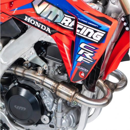 Ligne Complète Double Sortie "Twin" MT Race / VM Racing - Honda CRF 450 (2021-2026)