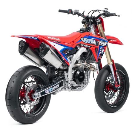 Ligne Complète Double Sortie "Twin" MT Race / VM Racing - Honda CRF 450 (2021-2026)