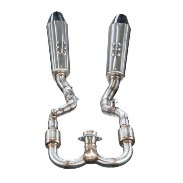 Ligne Complète Double Sortie "Twin" MT Race / VM Racing - Honda CRF 450 (2021-2026)