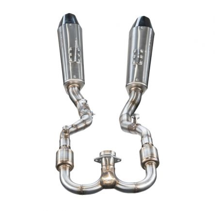 Ligne Complète Double Sortie "Twin" MT Race / VM Racing - Honda CRF 450 (2021-2026)