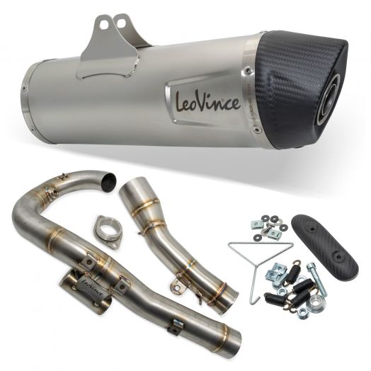 Ligne Complète LeoVince LV ONE EVO – Inox & Carbone – KTM 690 & GasGas 700 (2019-2024)