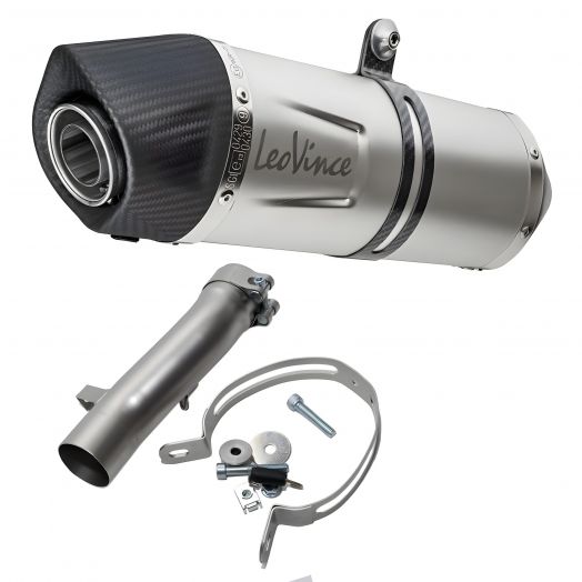 Silencieux LeoVince LV ONE EVO – Inox & Carbone – Husqvarna 701 (15-20) & KTM 690 (07-17)